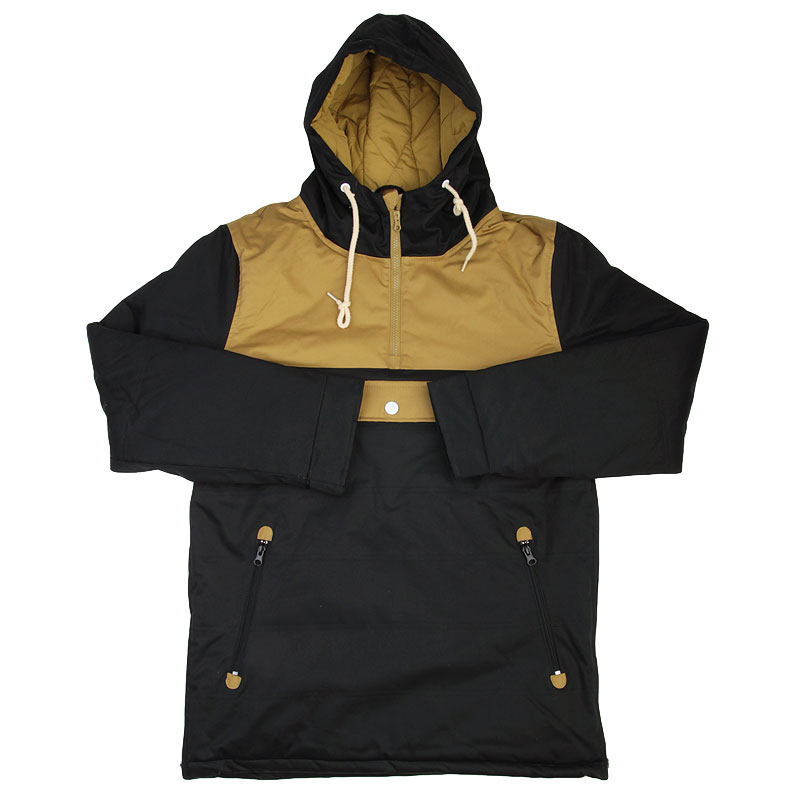 мужская черная куртка True spin Анорак Cloud Jacket Blk/Bge Cloud Jacket-blk/bge - цена, описание, фото 1